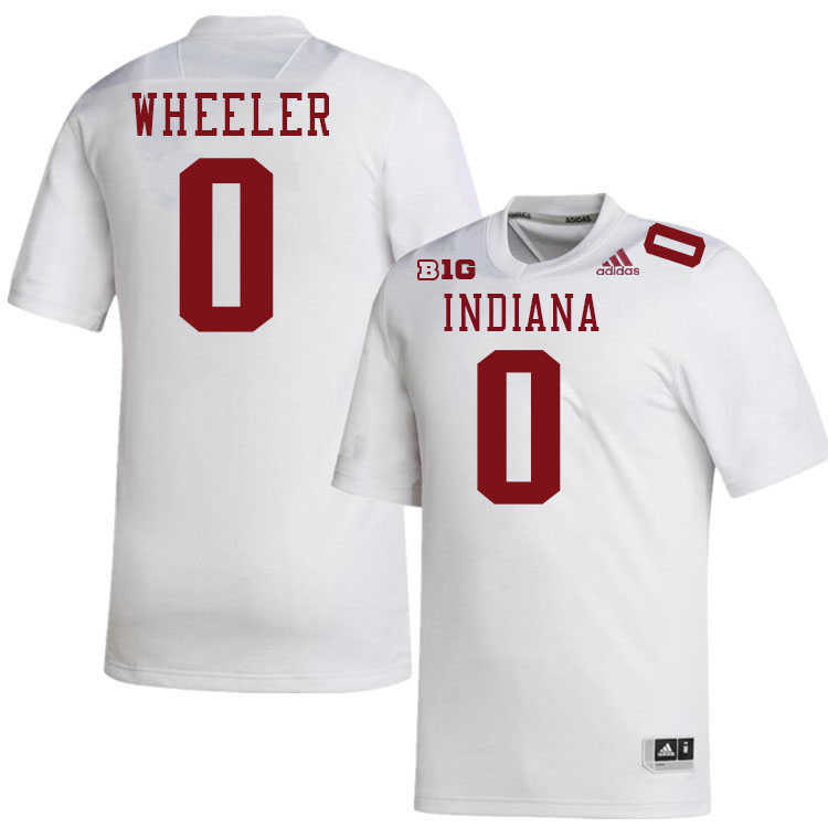 Hosea Wheeler Indiana Jerssey,Indiana University Hooisers Football Jersey,Uniforms-White